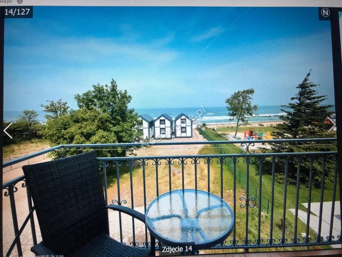 Apartamento Willa Plaza Pokoje I Domki Z Widokiem Na Morze Dziwnów Exterior foto