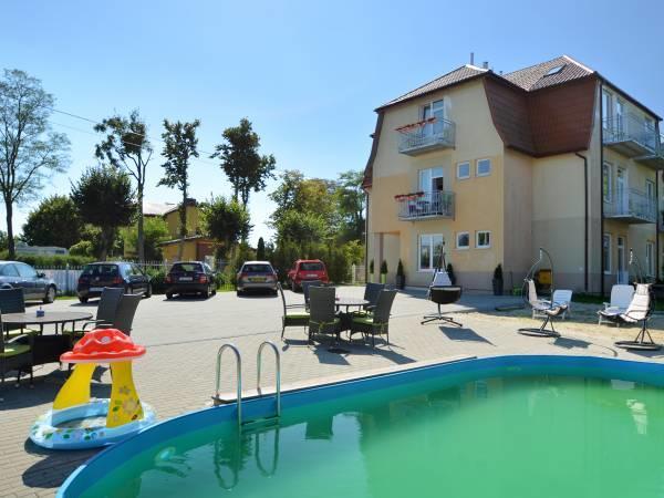 Apartamento Willa Plaza Pokoje I Domki Z Widokiem Na Morze Dziwnów Exterior foto